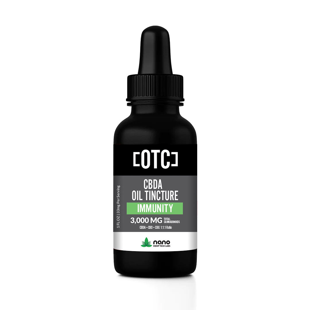 IMMUNITY TINCTURES – CBDA OIL 3000M